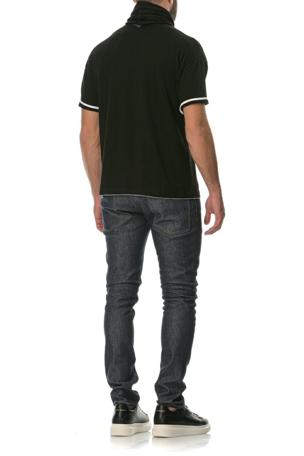 Merino Wool black Neckband - Image 9
