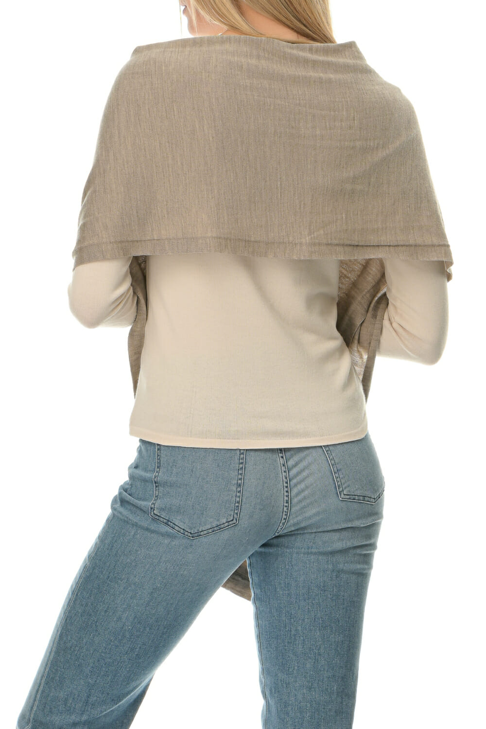 Merino Wool natural Shawl - Image 3