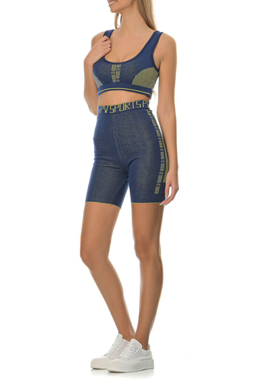 Natural Sportswear Lemon Blue Leo Shorts - Image 14