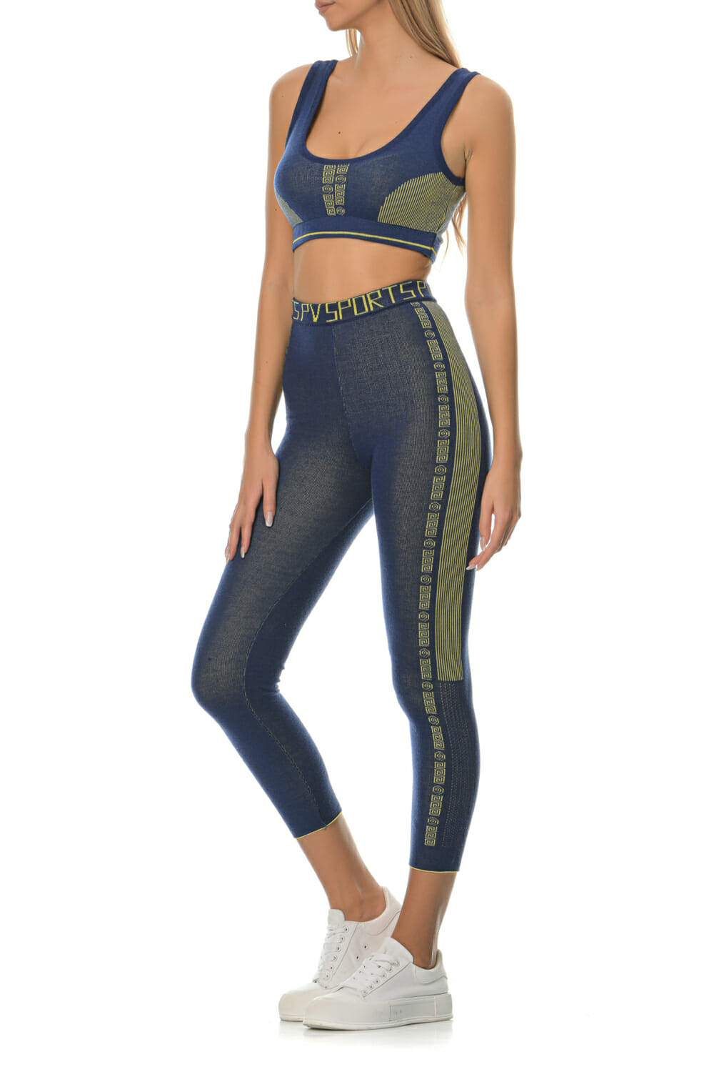 Natural Sportswear Lemon Blue Leo Leggings - Image 7