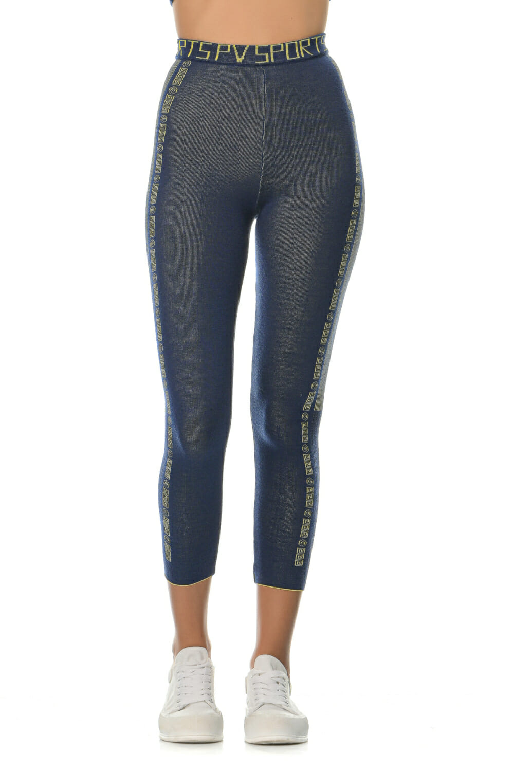 Natural Sportswear Lemon Blue Leo Leggings - Image 2