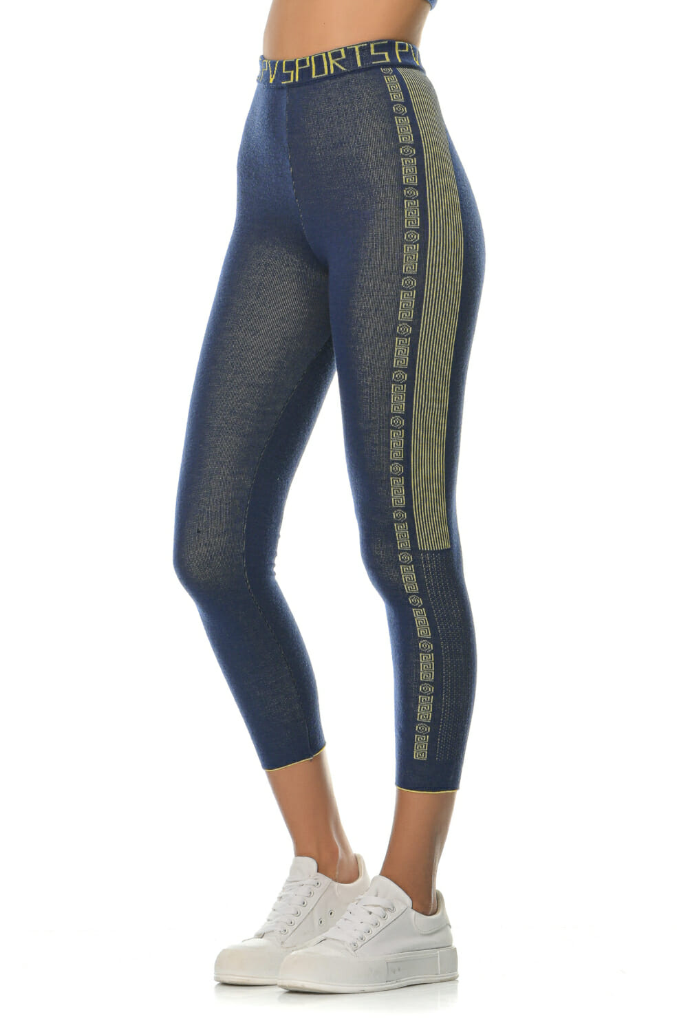 Natural Sportswear Lemon Blue Leo Leggings - Image 4