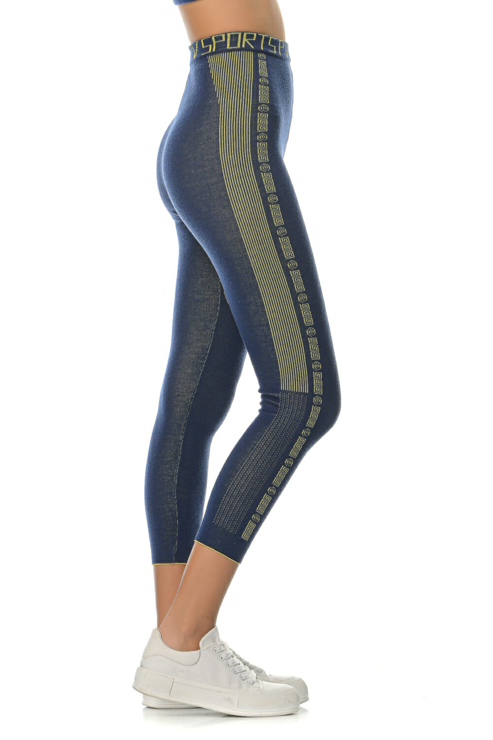 Natural Sportswear Lemon Blue Leo Leggings