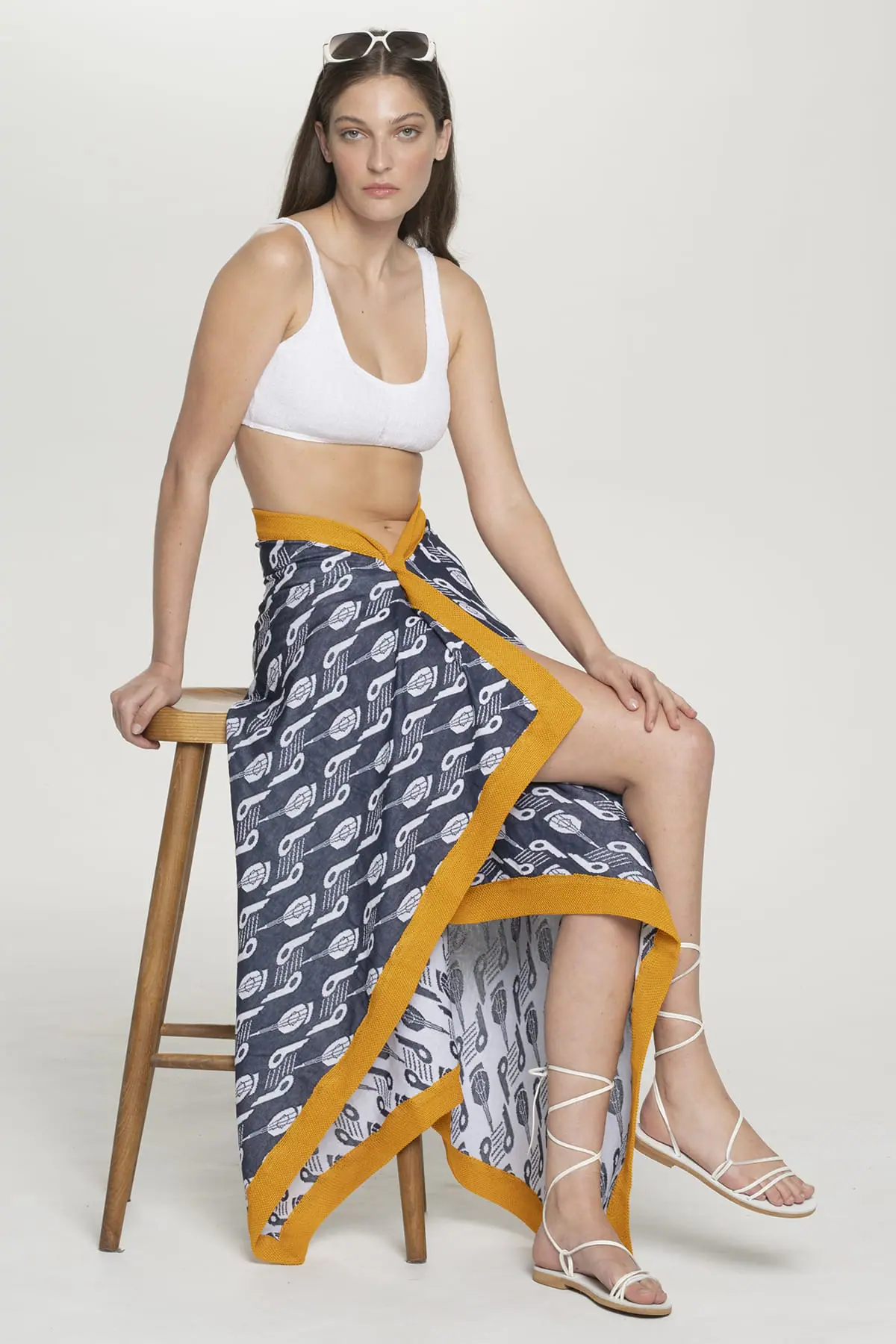 Bouzouki Beach Towel