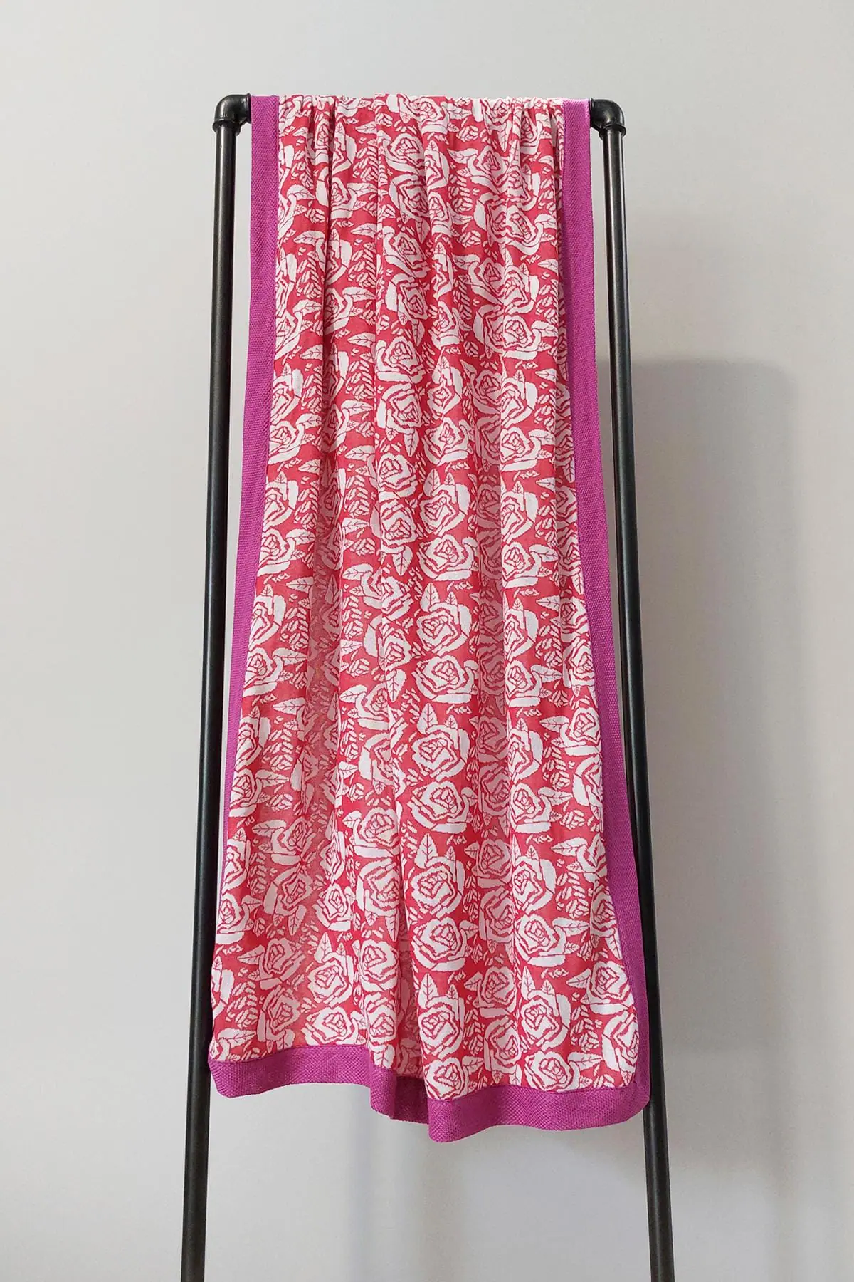 Wild rose Beach Towel