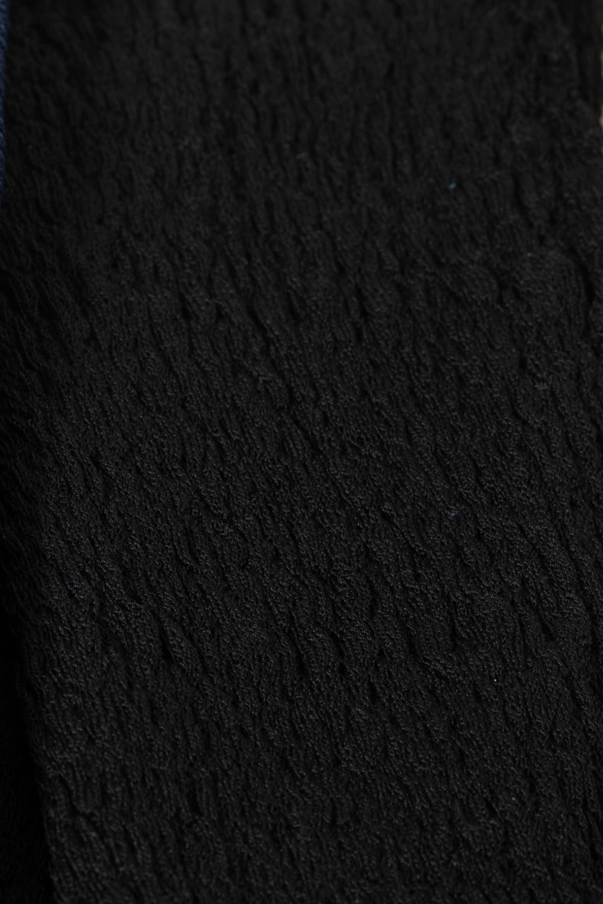 Pepper Vally cotton one-piece swimwear black fabric